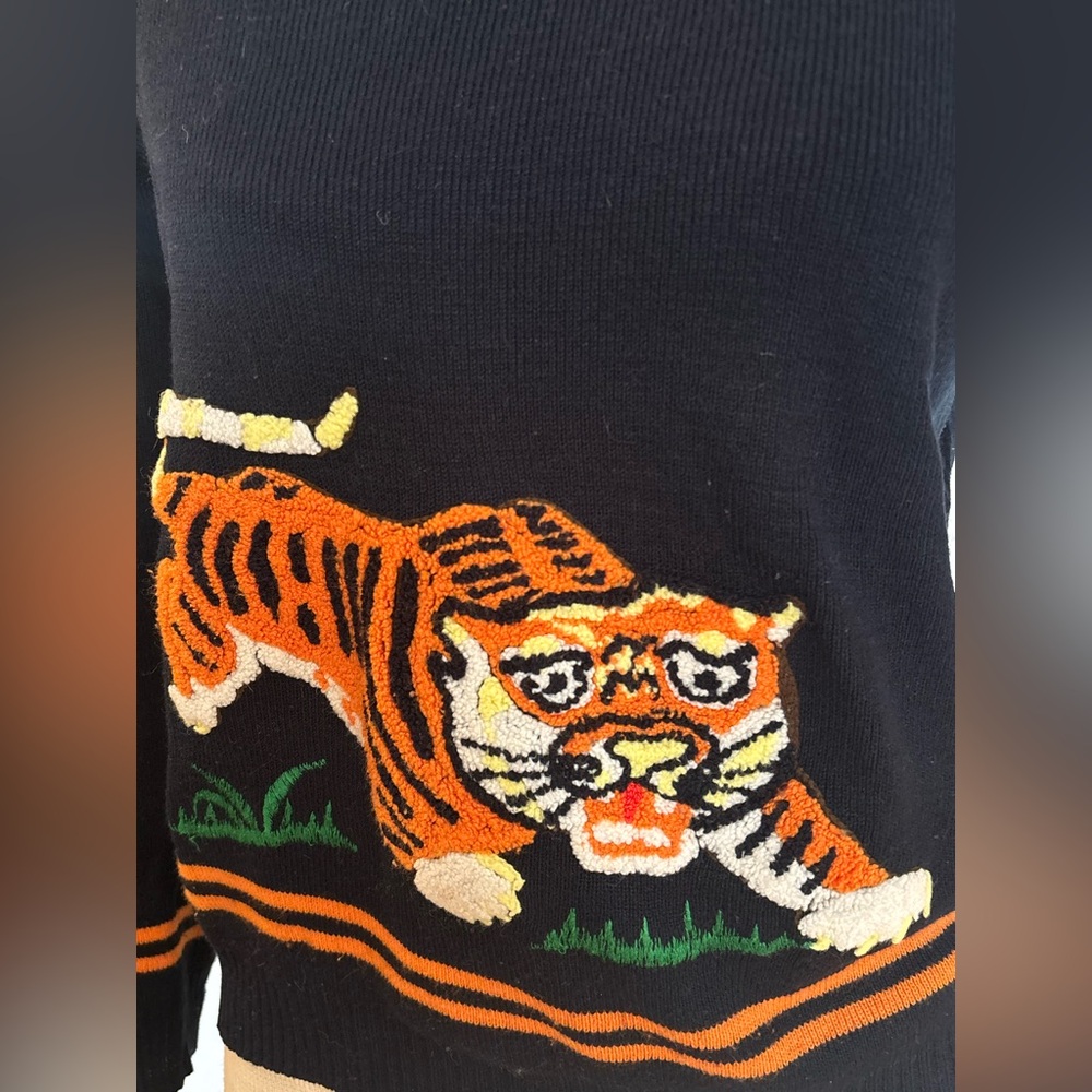 Vintage: Tiger Wool Chenille Patch Collegiate Str… - image 2